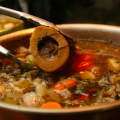 Caldos de carne caseiro