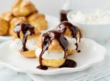 Porque amo vocês segue a receita de profiteroles