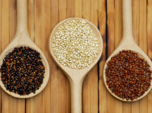 10 Aug 2009 --- Quinoa, black, white and red / (Chenopodium quinoa) --- Image by © Pfeiffer, J./Corbis