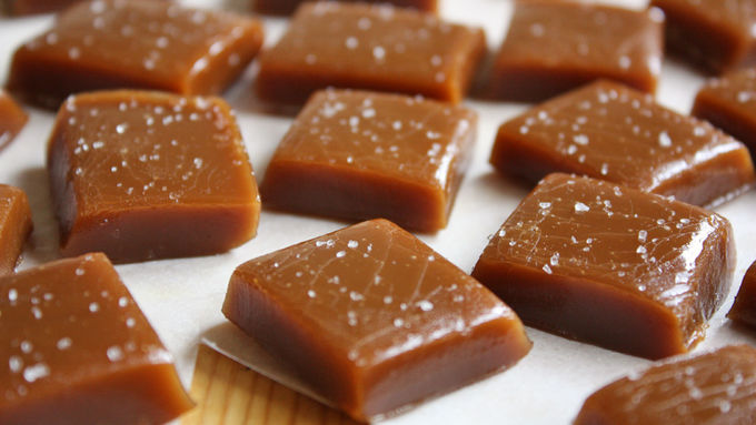 bala de caramelo