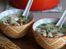 Sopa thailandesa Tom Kha Gai